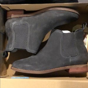 Toms Forged Iron (Grey Suede) Ella Boot